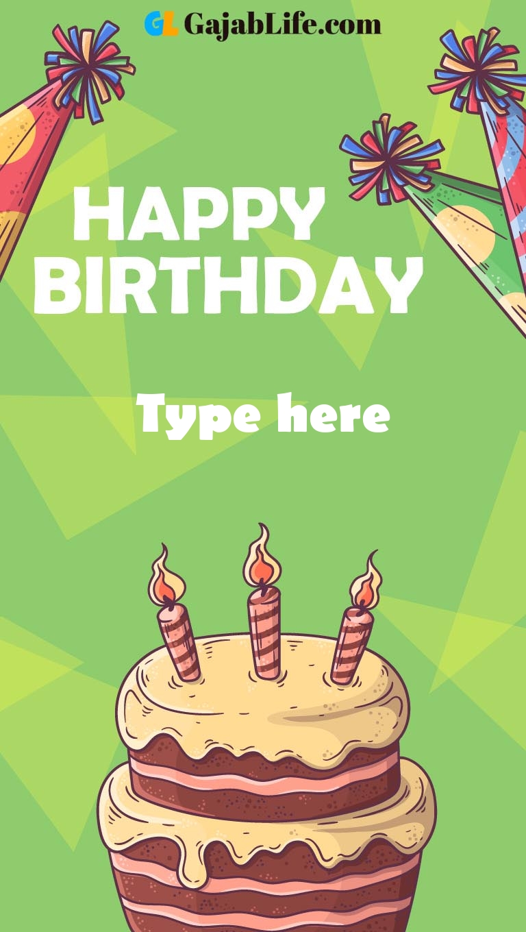  happy birthday cake with name