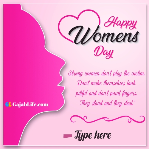 Happy women's day  wishes quotes animated images